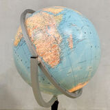 Vintage illuminated globe floor lamp jro