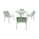 Garden lounge a table 4 armchairs