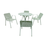 Garden lounge a table 4 armchairs
