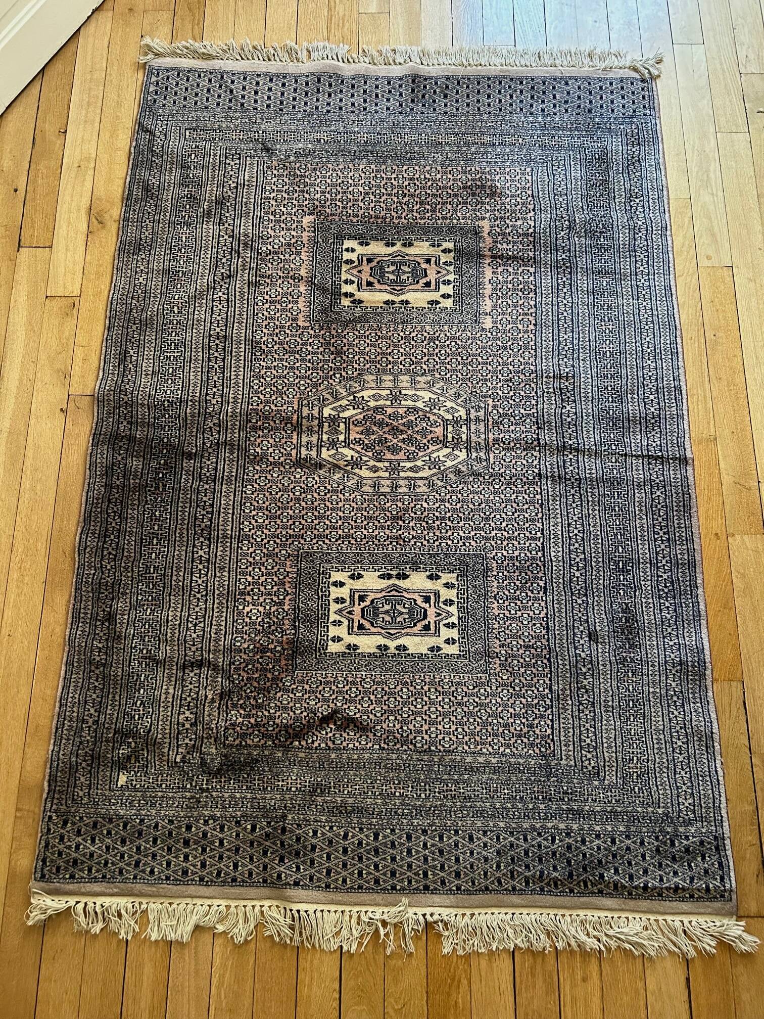 70s oriental rug 180cm / 123cm