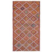 Vintage Turkish Oushak Handmade Wool Cotton Orange Area Rug 172x320