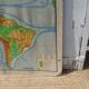 Map of the American continent Vidal-Lablache (1950s)