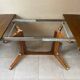Vintage oval Baumann table