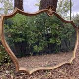 Mirror gilded baroque style