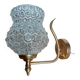 Wall sconces blown glass and brass