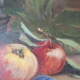 Still Life with Grapes and Game, signed, 1913