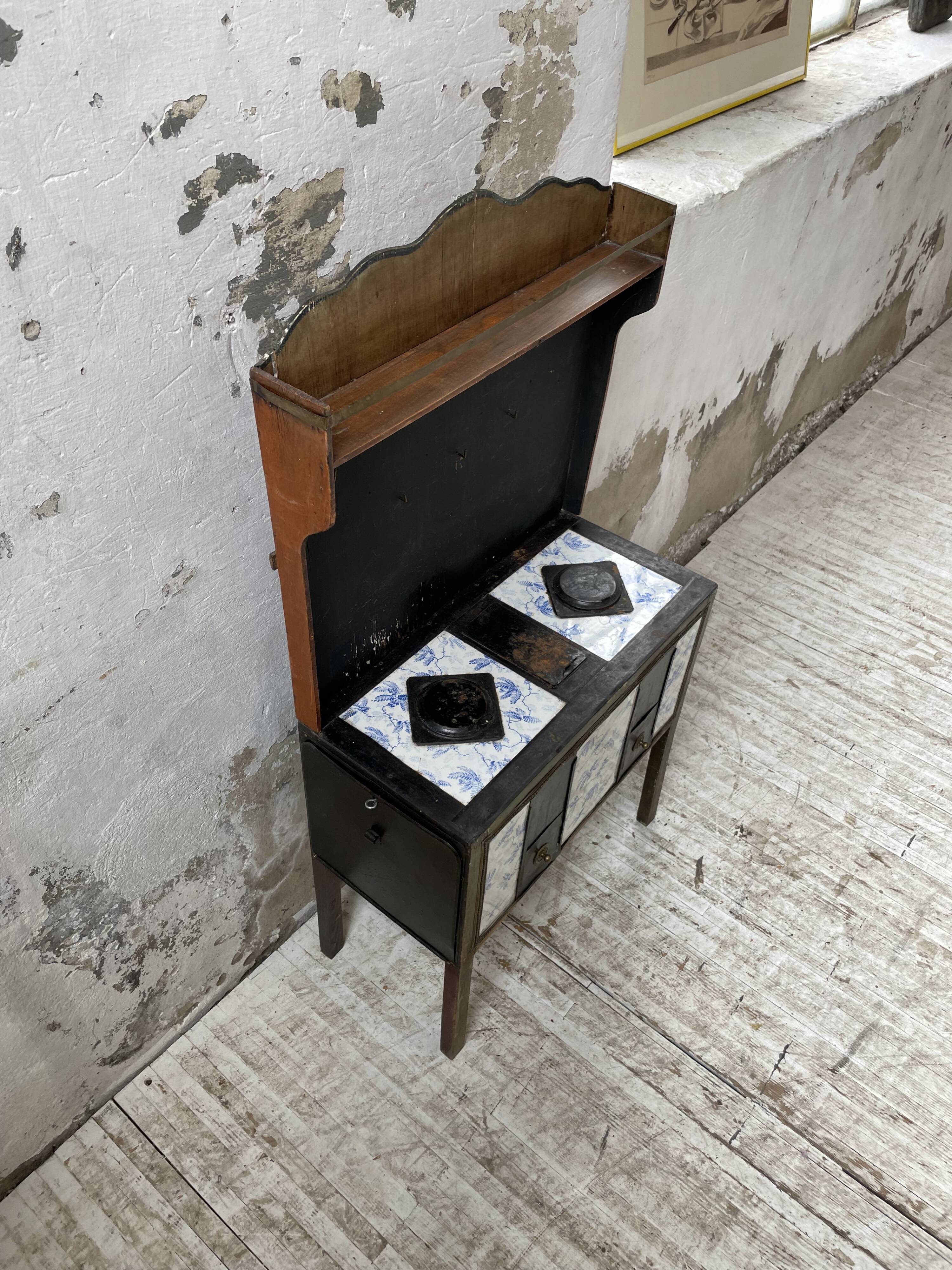 Children's toy stove antique