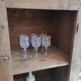 Solid oak buffet