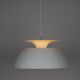 Vintage Danish pendant lamp Jutlandia by Jorgen Hoj, Holmegaard, 1970s.