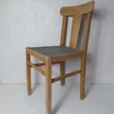 2 vintage wooden farmhouse chairs