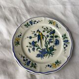 Pair of plates "blue phoenix" Villeroy and boch