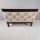 Biedermeier Walnut Veneer Sofa