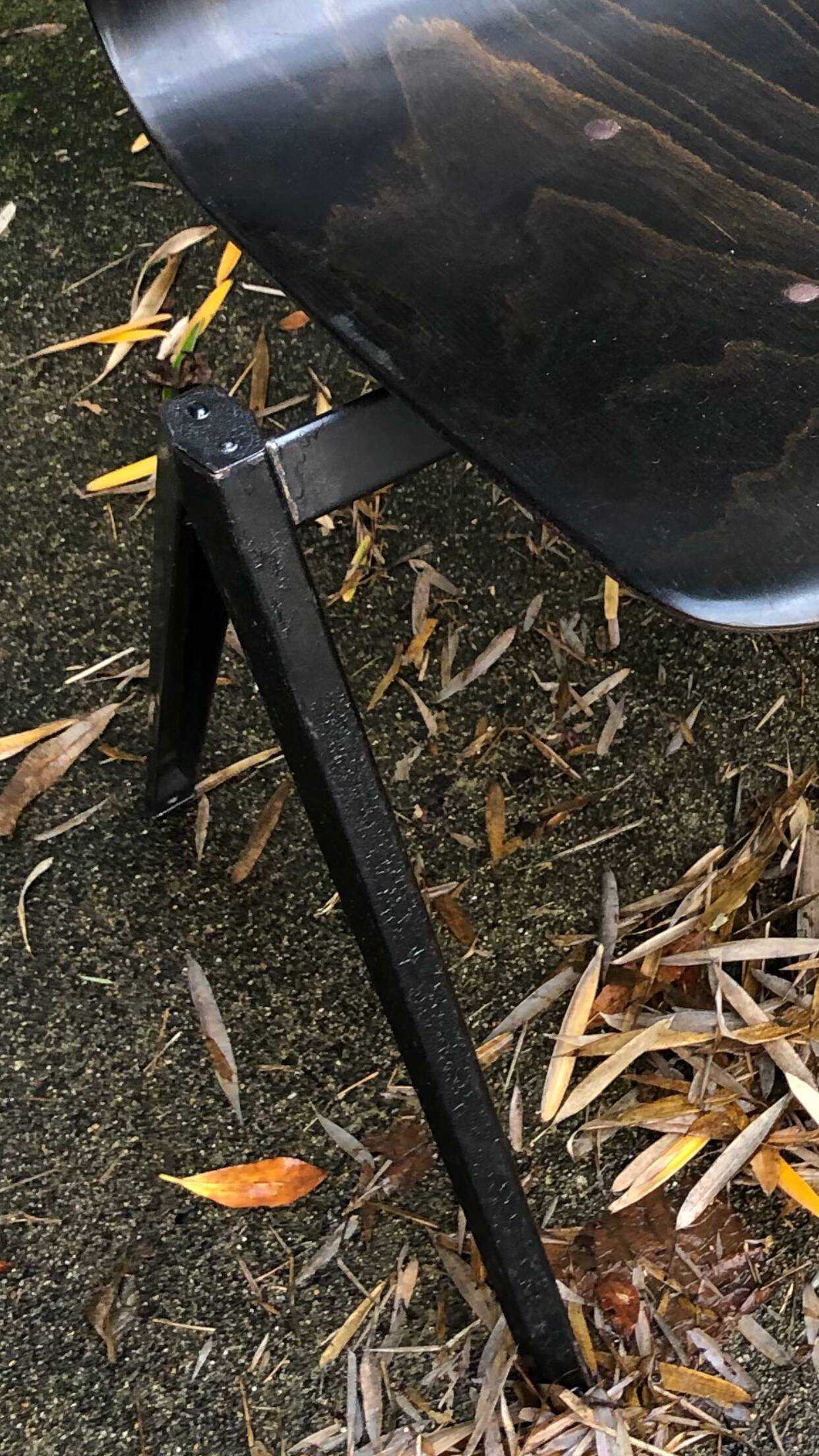 Set of 4 mismatched Dutch vintage chairs - Galvanitas, Eromes, Flottoto