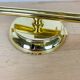 Brass wall lamp Hollywood Regency Je Fassung