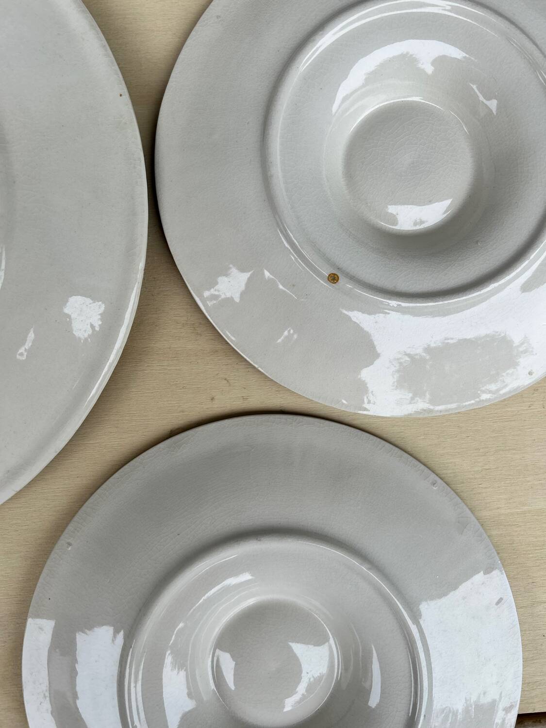 Longchamps oyster plates