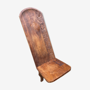 Malagasy rosewood chair