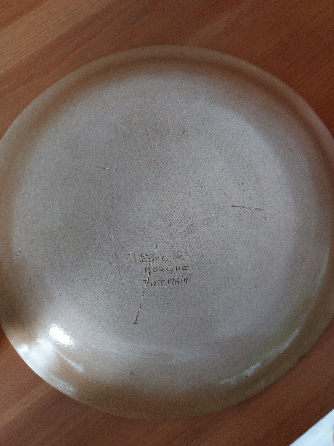 Duo pottery of Morzine - dish plus vase