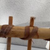 Rattan magazine holder