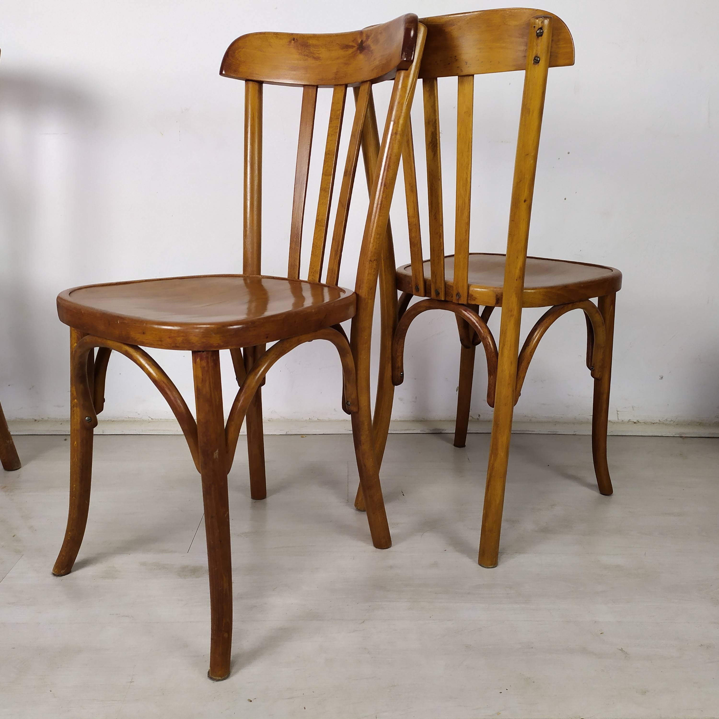Set of 6 bistro chairs