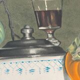 Nature morte signée