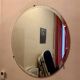 Grand miroir biseauté ancien 90 cm
