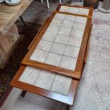 Scandinavian trundle coffee table
