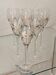 Six champagne flutes, Perrier-Jouët, Belle Epoque, E.Gallé