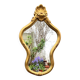 Grand miroir rococo en bois doré