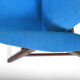 Chaise longue par Henry W. Klein pour Bramin années 1950