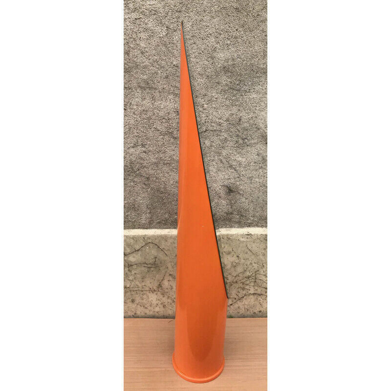 Vintage mirror 1970 orange