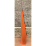 Vintage mirror 1970 orange