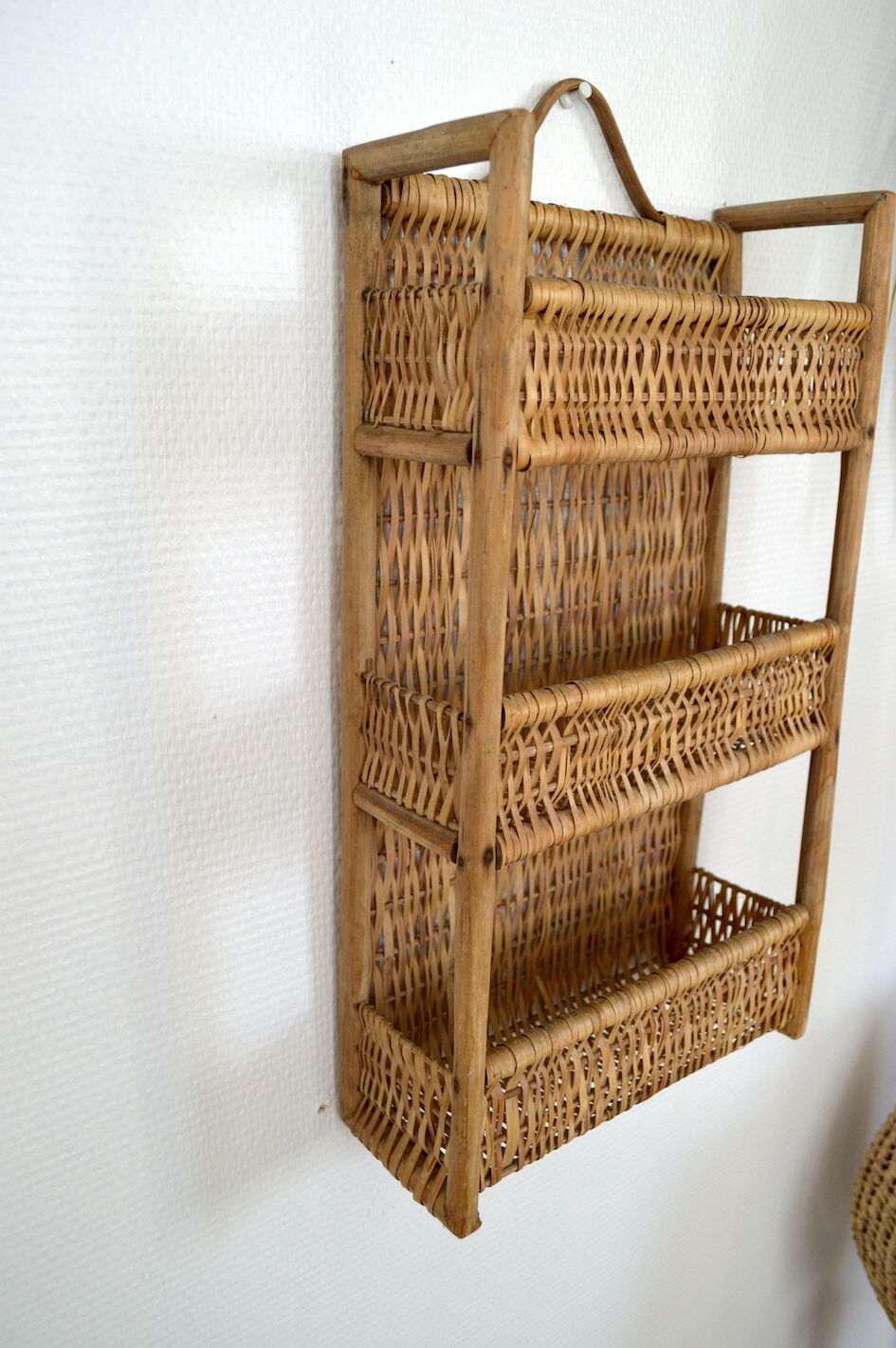 Vintage spice shelf