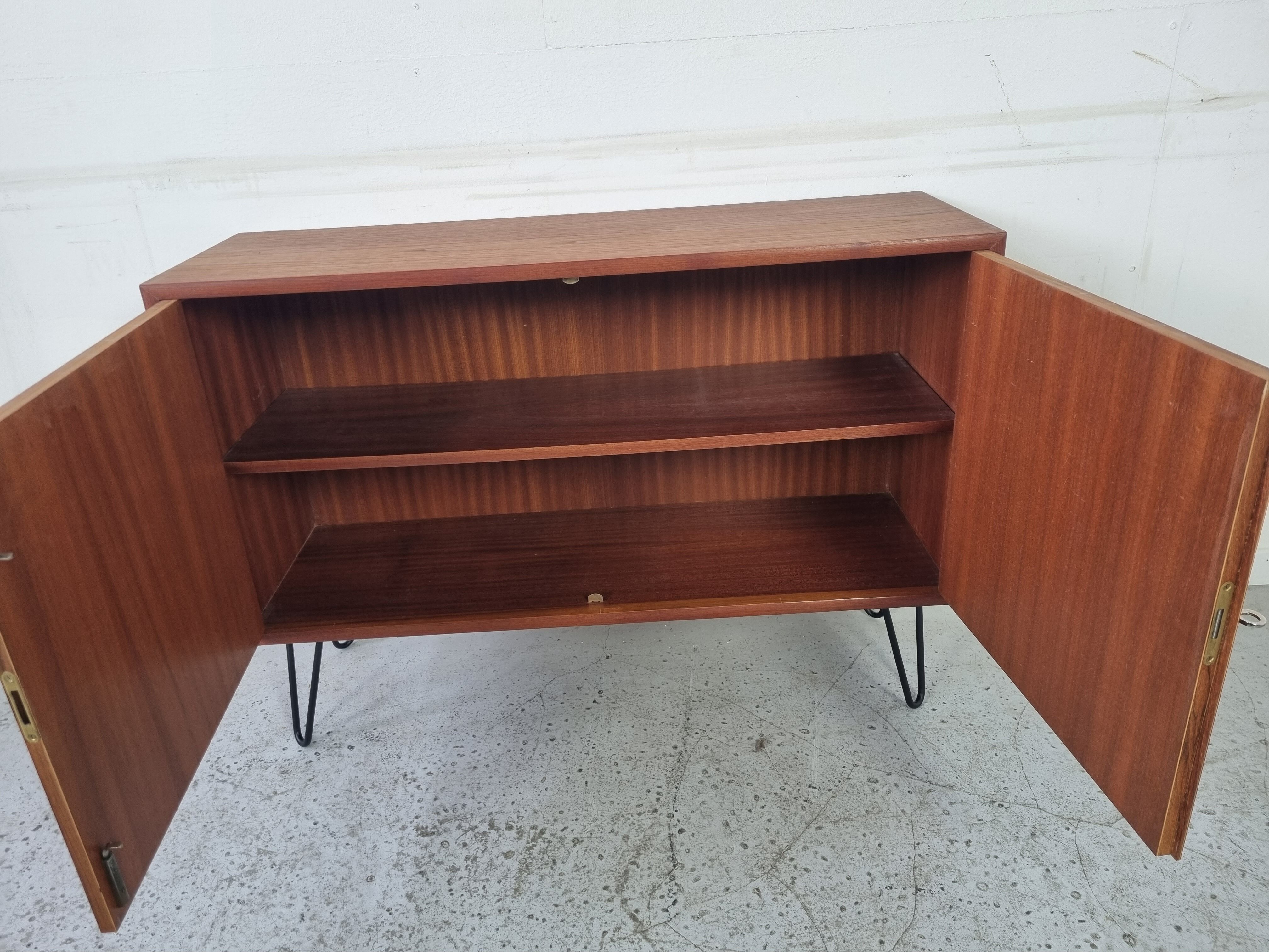 Vintage Scandinavian teak buffet WK Möbel, 60s