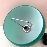 70's hanging lamp green, vintage lamp, pop art