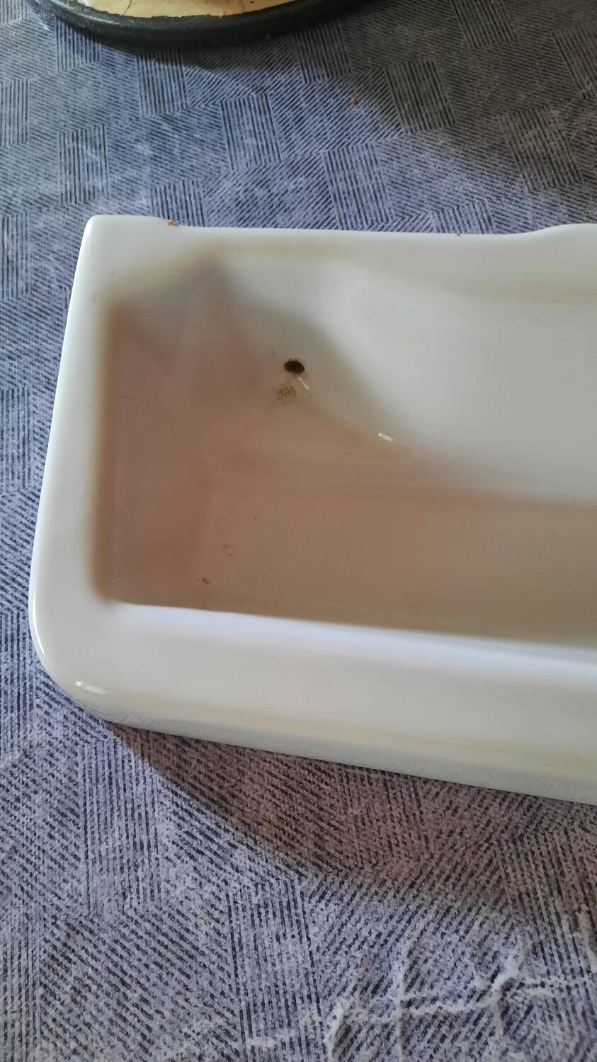 Porcelain bathroom shelf