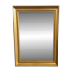 Golden mirror with bevelled glass – 70 × 52 cm