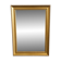 Golden mirror with bevelled glass – 70 × 52 cm