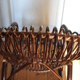 Franco Albini style bamboo rocking chair