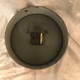 Clock pendulum Lapaute old 25 cm runs industrial factory station sncf workshop