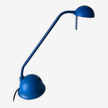 Blue desk lamp