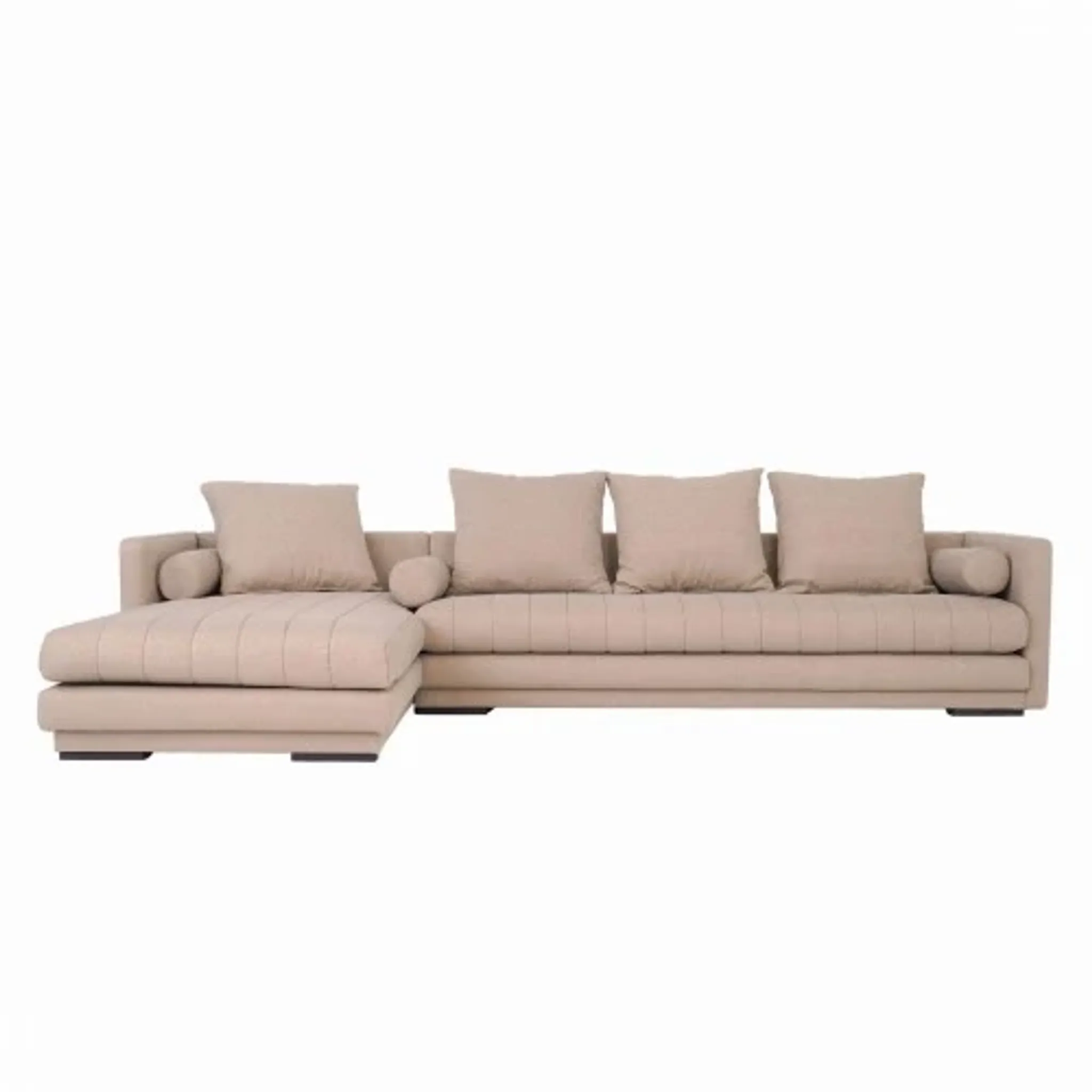 Corner sofa KOPENHAGA beige, Scandinavian design
