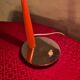 1970s chrome and acrylic desk lamp 40x27elec inter button