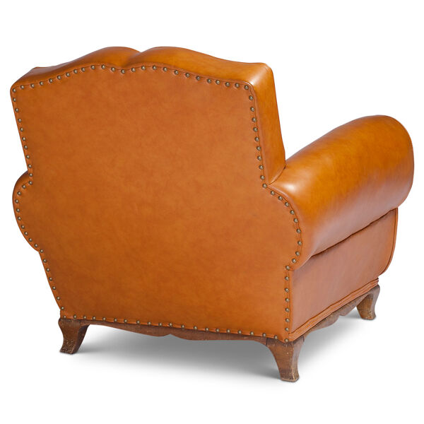 paire De fauteuils Club Moustache cuir