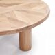 Solid oak coffee table CUT-P3