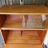 Oak writing desk 1960