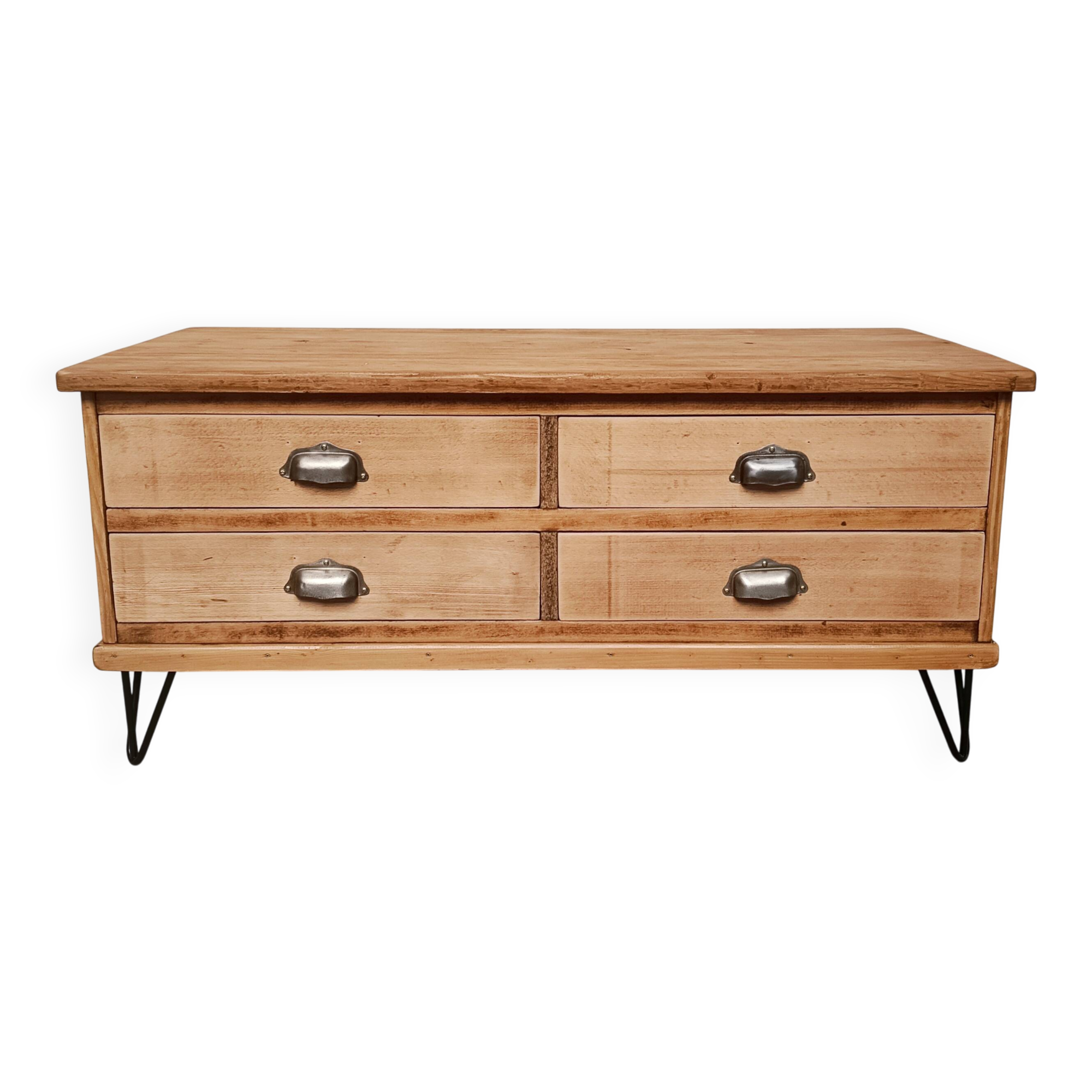 Industrial low cabinet