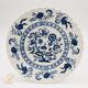 6 Dessert Plates, J & G Meakin Classic White Blue Nordic.