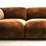3-seater modular fabric sofa