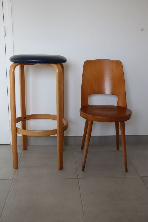 4 Danish stools Georg Petersens Mobelfabrik 840mm