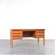 Mid-Century Danish Teak Desk, 1970s.